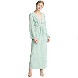 Ronny Kobo | Selita Cut-Out Dress in Tea (S)